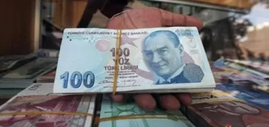 لیرەی توركی هاڕەی كرد