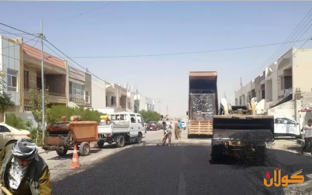 لەسەر داهاتی شارەوانی ڕێگای سه‌ره‌كی گوندێكى پارێزگای هه‌ولێر قیڕتاو ده‌كرێت