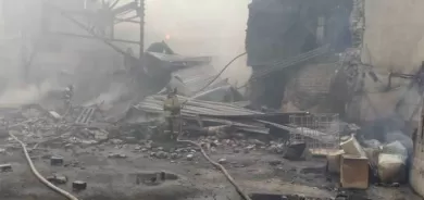 مقتل 15 شخصاً جراء انفجار وحريق في مصنع وسط روسيا