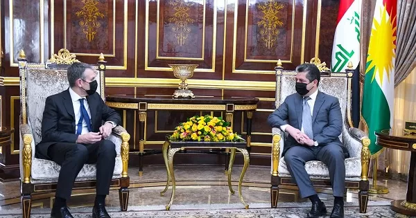 PM Masrour Barzani meets new Swedish Ambassador to Iraq