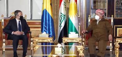 الرئيس بارزاني و یوناس لوڤين يؤكدان اهمية تعزيز العلاقات بين اقليم كوردستان والسويد