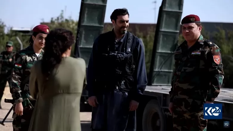 Rêzefîlmê Erebî yê behsa karesata Kurdên Êzidî dike li Hewlêrê tê kişandin