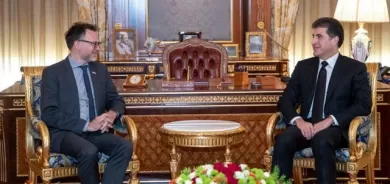 سەرۆکى هەرێمى کوردستان پێشوازى لە باڵیۆزى کەنەدا کرد