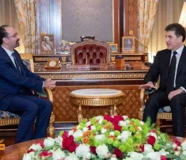 سەرۆکى هەرێمى کوردستان پێشوازى لە کونسولى ئوردن کرد