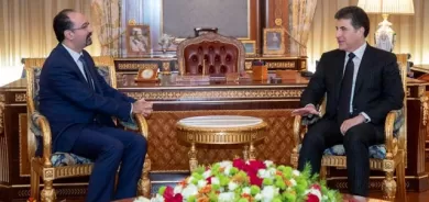 سەرۆکى هەرێمى کوردستان پێشوازى لە کونسولى ئوردن کرد