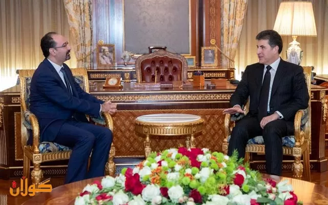 سەرۆکى هەرێمى کوردستان پێشوازى لە کونسولى ئوردن کرد