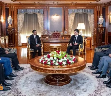 سەرۆکى هەرێمى کوردستان لەگەڵ باڵیۆزى هندستان کۆبووەوە