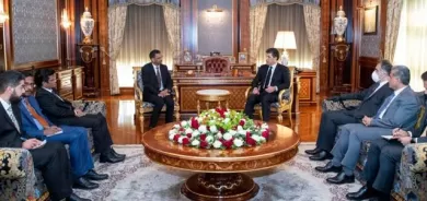 سەرۆکى هەرێمى کوردستان لەگەڵ باڵیۆزى هندستان کۆبووەوە