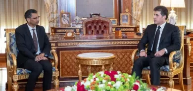 Serokê Herêma Kurdistanê li gel Balyozê Hîndîstanê civiya