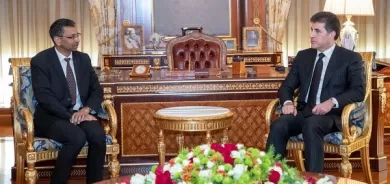 Kurdistan Region President meets with Ambassador of India