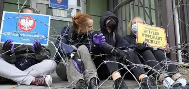 ئەڵمانیا دانانی سیم و تەلی لە سنووری دەرەوەی یەکێتیی ئەوروپا بە شەرعی ناوبرد