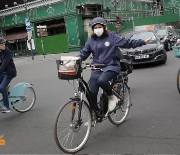 شارەوانیی پاریس...  پایتەخت دەکەینە گرنگترین شاری پایسکیلسواریی ئەوروپا