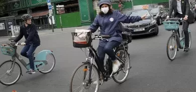 شارەوانیی پاریس...  پایتەخت دەکەینە گرنگترین شاری پایسکیلسواریی ئەوروپا