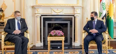 PM Masrour Barzani meets US Ambassador to Iraq