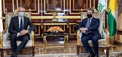 رئيس حكومة إقليم كوردستان يستقبل السفير الألماني الجديد لدى العراق