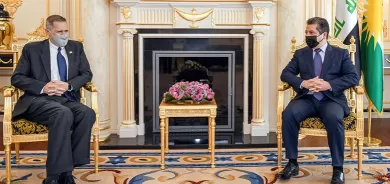 رئيس حكومة إقليم كوردستان يستقبل السفير الأمريكي لدى العراق