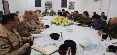 Şanda Wezareta Pêşmerge û Artêşa Iraqê ji bo pêkanîna hêzên hevbeş civiyan