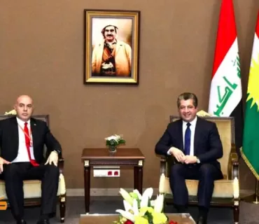 مەسرور بارزانی و باڵوێزی تورکیا لە عێراق جەختیان لە برەودان بە پەیوەندییەکانی نێوانیان کردەوە