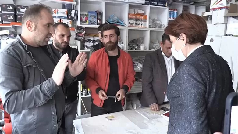 Ew Kurdê li Sêrtê ji Akşener re got 'Ev der Kurdistan e' hat girtin