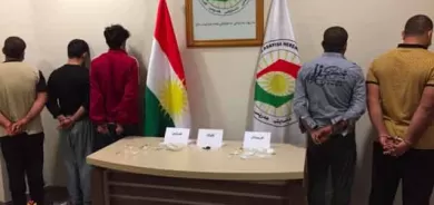 چەند تۆمەتبارێكی ماددە هۆشبەرەکان لە شاری هەولێر لەلایەن هێزەکانی ئاسایش دەستگیركران