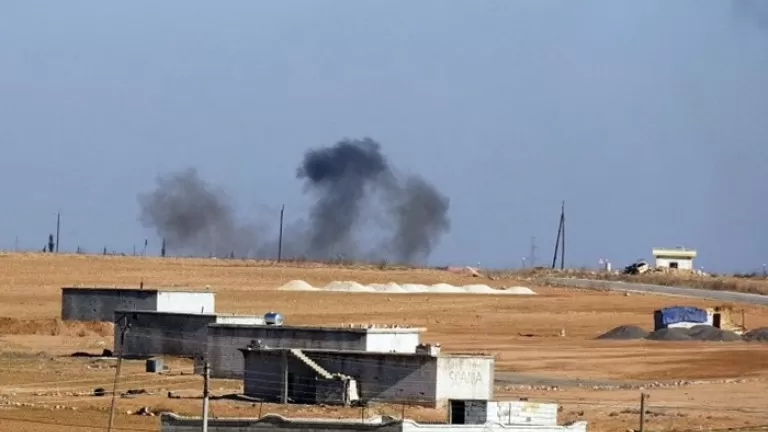 Tirkiye derdorê Til Temerê topbaran dike