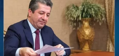 مسرور بارزاني يوافق على صرف المستحقات المالية لجملة من المشاريع