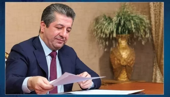 مسرور بارزاني يوافق على صرف المستحقات المالية لجملة من المشاريع