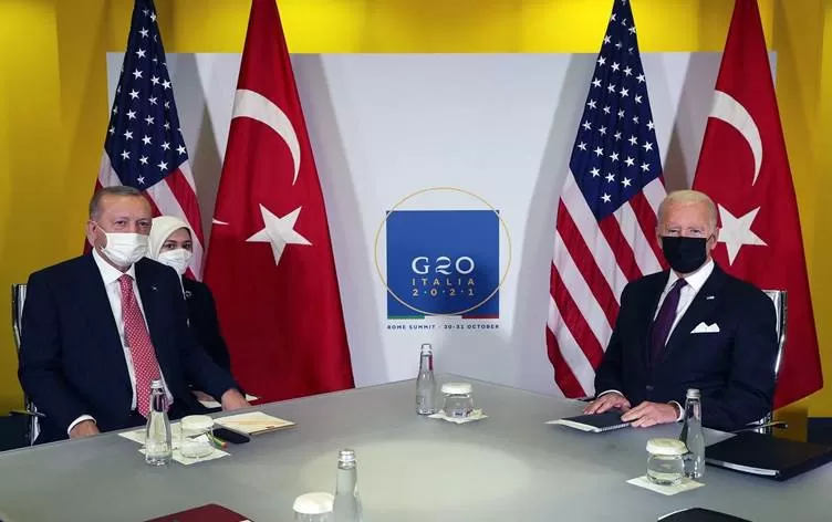 Biden û Erdogan mijara Rojavayê Kurdistan û Sûriyê gotûbêj kirin