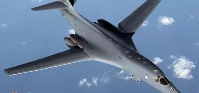 ڕاهێنانی بۆمبهاوێژیی ئەمریکا و فڕۆکە شەڕکەرەکانی هاوپەیمانانی لەسەر ئاوی کەنداو