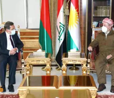 سەرۆک بارزانی پێشوازی لە باڵیۆزی بیلارووسیا لە عێراق و تورکیا دەکات