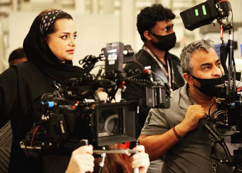 نایلە ئەلخاجە بۆ گوڵان: هەست دەكەم سینەمای كوردی و ئێرانی زۆر لە یەكترییەوە نزیكن