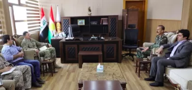 التحالف الدولي يجدد دعمه لقوات البيشمركة ويقدم تعازيه باستشهاد 2 من مقاتليها