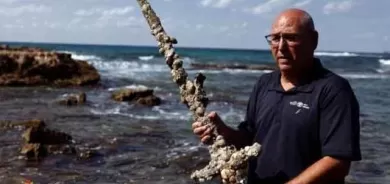 دۆزینەوەی شمشێرێكی تەمەن 900 ساڵ لە کەناراوەكانی ئیسرائیل