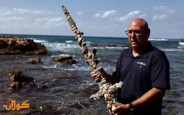 دۆزینەوەی شمشێرێكی تەمەن 900 ساڵ لە کەناراوەكانی ئیسرائیل