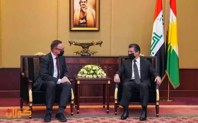 سەرۆکی حکومەتی هەرێمی کوردستان پێشوازی لە سەرۆکی نوێی تیمی ڵێکۆڵینەوەی نێودەولەتیی لە تاوانەکانی داعش ( یونیتاد) دەکات