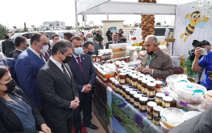 مسرور بارزاني : افتتاح المعرض الزراعي المشترك جزء من جهودنا للاستثمار في الزراعة وإيجاد أسواق جديدة