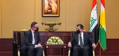 رئيس حكومة إقليم كوردستان يستقبل الرئيس الجديد لفريق التحقيق الدولي بجرائم داعش (یونیتاد)