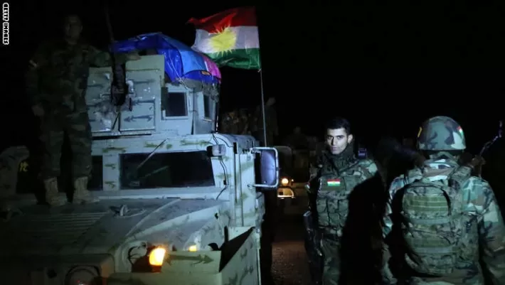 البيشمركة تصد هجوماً لداعش بين كفري وخورماتو