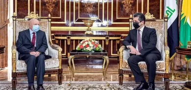 PM Barzani recieves Turkish sociologist and writer Ismail Beshkchi