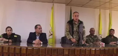 HSD û Encûmena Leşkerî ya Dêrezorê amadekariyên leşkerî gotûbêj kirin