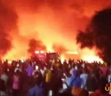 نزیکەی( 100 )کەس لە تەقینەوەی تانکەرێکی نەوتدا لە سیرالیۆن کوژران