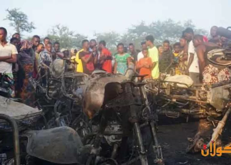 نزیکەی( 100 )کەس لە تەقینەوەی تانکەرێکی نەوتدا لە سیرالیۆن کوژران