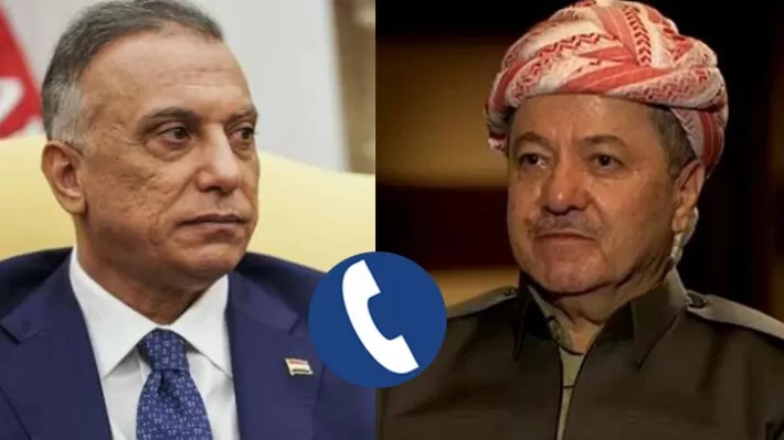 Serok Barzanî telefona Kazimî kir