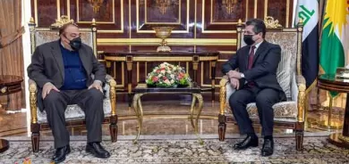 سەرۆکی حکومەتی هەرێمی کوردستان پێشوازی لە یاریدەدەری وەزیری دەرەوەی ئێران دەکات