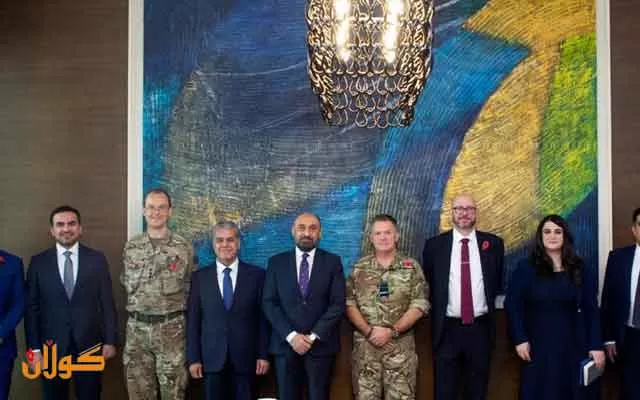 سەرۆکایەتیى هەرێمى کوردستان لەگەڵ شاندێکى بەریتانى کۆبووەوە