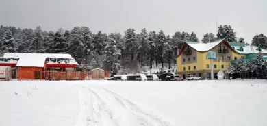 Li çend bajarên Bakurê Kurdistanê berf dibare