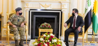 Serokwezîr  li   gel   şandeke   Brîtanî   civiya