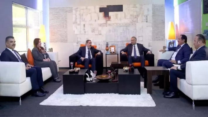 Bexda- Şanda PDKê ligel Mistefa Kazimî civîya