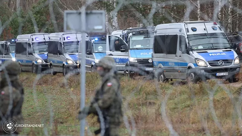 Polîsê Polandayê: 50 koçber hatin desteserkirin