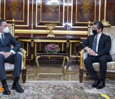 سەرۆکی حکومەتی هەرێمی کوردستان پێشوازی لە کونسوڵی گشتیی نوێی ئیتالیا لە هەرێمی کوردستان دەکات